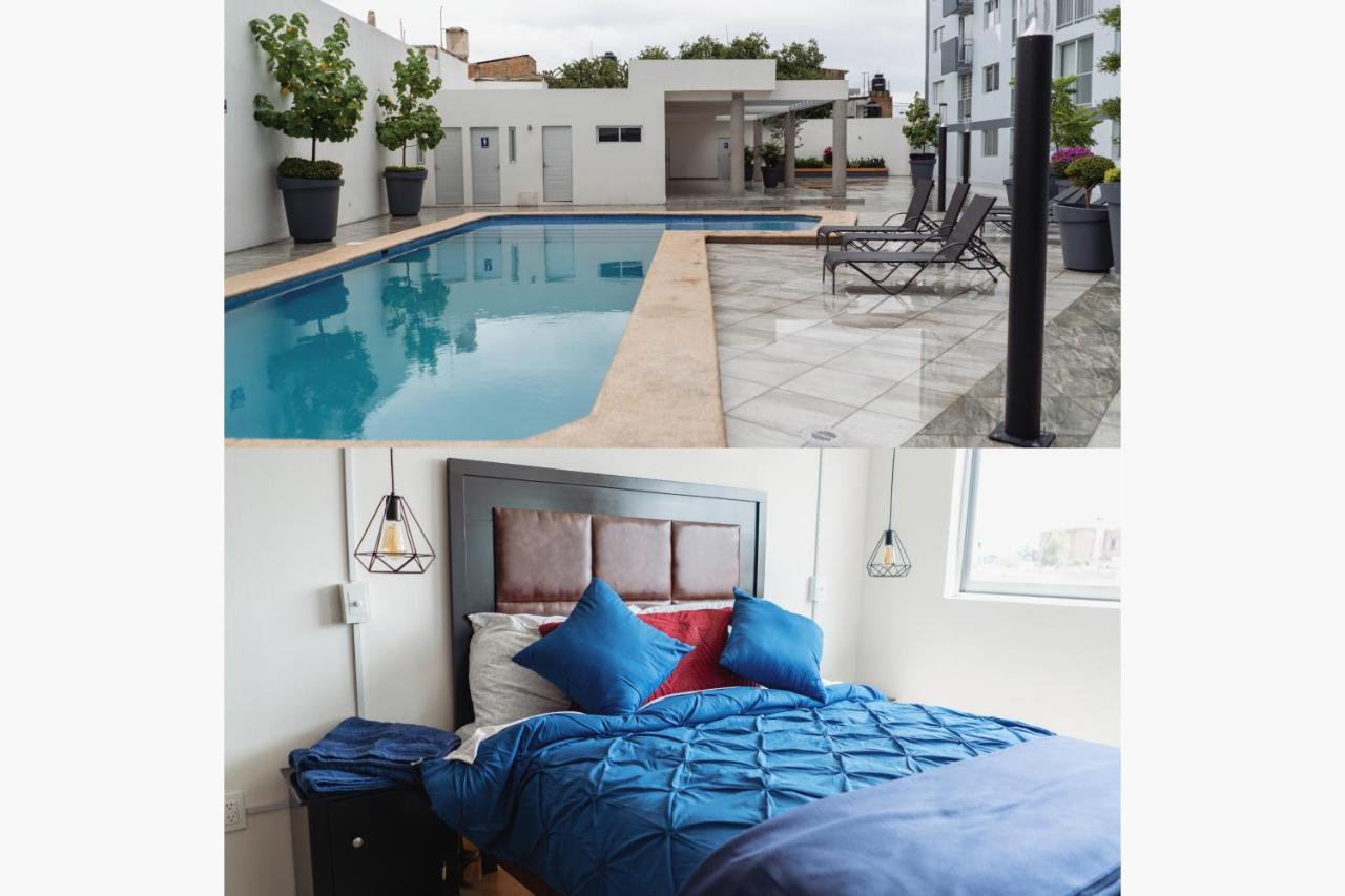 Departamento La Choza Central Pool In Gdl Downtown 瓜达拉哈拉 外观 照片